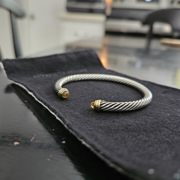 *SOLD* Citrine David Yurman Cable Classics Bracelet 5mm Like New - Picture 5 of 17